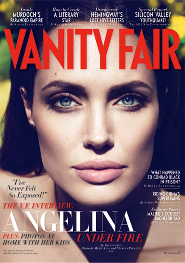 Angelina Jolie on Vanity Fair